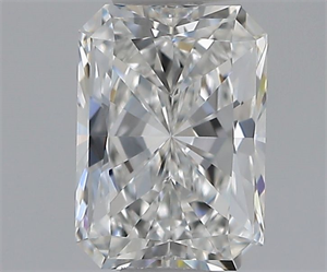 Picture of Natural Diamond 0.50 Carats, Radiant with  Cut, F Color, VVS1 Clarity and Certified by GIA