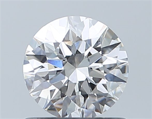 Picture of Natural Diamond 0.71 Carats, Round with Excellent Cut, E Color, SI1 Clarity and Certified by GIA