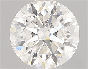 Picture of Natural Diamond 0.71 Carats, Round with Very Good Cut, E Color, SI2 Clarity and Certified by GIA