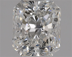 Foto Diamante Natural 1.51 quilates, Radiante , Color E, claridad SI2 y certificado HRD de
