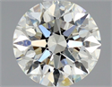 Natural Diamond 1.00 Carats, Round with Excellent Cut, K Color, SI1 Clarity and Certified by GIA