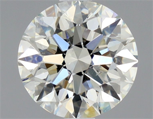 Picture of Natural Diamond 1.00 Carats, Round with Excellent Cut, K Color, SI1 Clarity and Certified by GIA