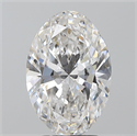 Diamante Natural 3.01 quilates, Ovalado , Color E, claridad SI1 y certificado GIA