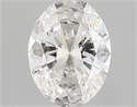 Diamante Natural 0.51 quilates, Ovalado , Color E, claridad I1 y certificado GIA