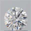 Diamante Natural 0.71 quilates, Redondo , Color I, claridad VVS2 y certificado GIA
