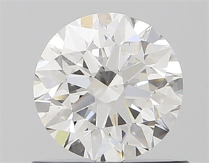 Picture of Natural Diamond 0.70 Carats, Round with Very Good Cut, F Color, VS2 Clarity and Certified by GIA