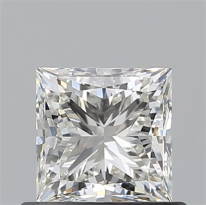 Picture of Natural Diamond 0.70 Carats, Princess with  Cut, I Color, VVS1 Clarity and Certified by GIA