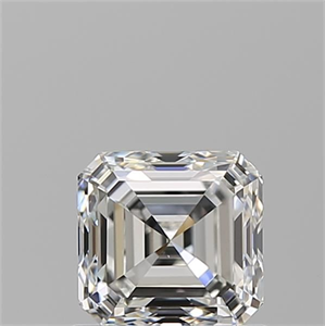 Foto Diamante Natural 1.02 quilates, Asscher , Color G, claridad VS1 y certificado GIA de