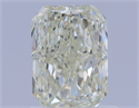 Natural Diamond 1.00 Carats, Radiant with  Cut, L Color, VS1 Clarity and Certified by GIA