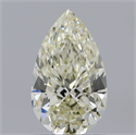 Diamante Natural 1.00 quilates, De pera , Color J, claridad VS2 y certificado IGI