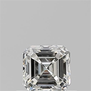 Foto Diamante Natural 0.51 quilates, Asscher , Color I, claridad VS2 y certificado GIA de
