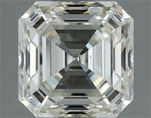 Picture of Natural Diamond 1.02 Carats, Asscher with  Cut, I Color, VS1 Clarity and Certified by IGI
