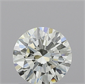 Natural Diamond 1.01 Carats, Round with Excellent Cut, J Color, VS1 Clarity and Certified by GIA