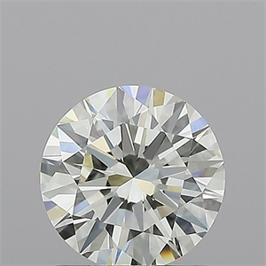 Picture of Natural Diamond 1.01 Carats, Round with Excellent Cut, J Color, VS1 Clarity and Certified by GIA