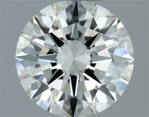 Picture of Natural Diamond 0.70 Carats, Round with Excellent Cut, I Color, VVS1 Clarity and Certified by IGI