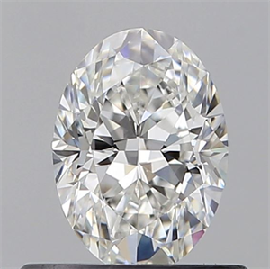 Picture of Natural Diamond 0.51 Carats, Oval with  Cut, F Color, VS1 Clarity and Certified by GIA