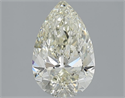 Natural Diamond 2.01 Carats, Pear with  Cut, K Color, SI1 Clarity and Certified by IGI