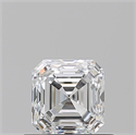 Diamante Natural 0.70 quilates, Asscher , Color E, claridad VS2 y certificado GIA