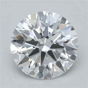 Picture of Lab Grown Diamond 1.17 Carats, Round with Ideal Cut, D Color, VVS2 Clarity and Certified by IGI