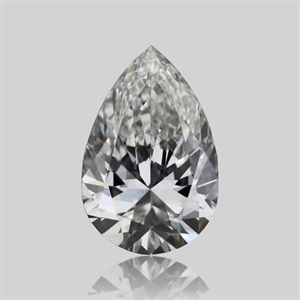 Picture of Natural Diamond 0.30 Carats, Pear with  Cut, G Color, IF Clarity and Certified by GIA