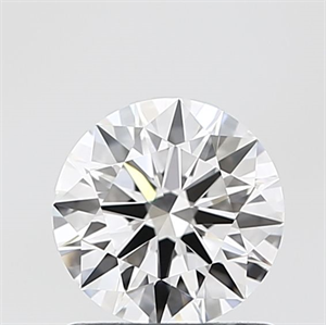 Picture of Lab Grown Diamond 0.84 Carats, Round with Ideal Cut, D Color, VVS1 Clarity and Certified by IGI