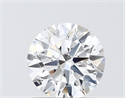 Del inventario de diamantes de laboratorio, 1.04 quilates, Redondo , Color D, claridad VVS1 y certificado IGI