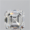 Natural Diamond 3.01 Carats, Asscher with  Cut, D Color, VVS2 Clarity and Certified by GIA
