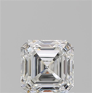 Picture of Natural Diamond 1.02 Carats, Asscher with  Cut, G Color, VS1 Clarity and Certified by GIA