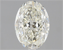 Natural Diamond 1.20 Carats, Oval with  Cut, J Color, SI1 Clarity and Certified by GIA