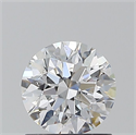 Natural Diamond 1.00 Carats, Round with Excellent Cut, E Color, SI2 Clarity and Certified by GIA