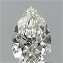 Diamante Natural 0.51 quilates, De pera , Color G, claridad VVS1 y certificado IGI
