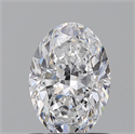 Diamante Natural 0.71 quilates, Ovalado , Color D, claridad VS1 y certificado GIA