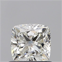 Diamante Natural 0.61 quilates, Del cojín , Color H, claridad VVS1 y certificado GIA