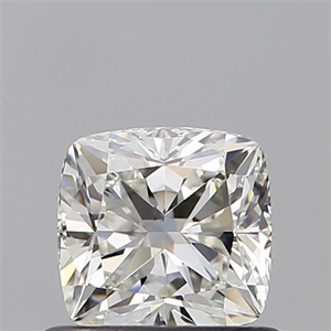 Foto Diamante Natural 0.61 quilates, Del cojín , Color H, claridad VVS1 y certificado GIA de