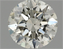 Diamante Natural 0.60 quilates, Redondo , Color L, claridad SI1 y certificado GIA