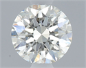 Diamante Natural 0.40 quilates, Redondo , Color K, claridad VVS1 y certificado GIA