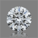 Natural Diamond 0.70 Carats, Round with Very Good Cut, F Color, I1 Clarity and Certified by GIA