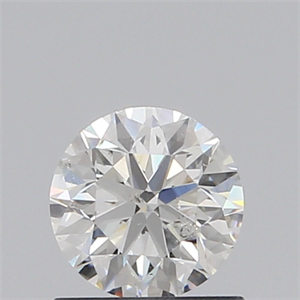 Picture of Natural Diamond 0.70 Carats, Round with Very Good Cut, H Color, I1 Clarity and Certified by GIA