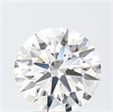 Lab Grown Diamond 3.07 Carats, Round with Ideal Cut, F Color, VS1 Clarity and Certified by IGI
