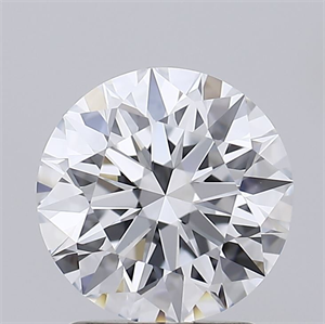 Picture of Lab Grown Diamond 1.85 Carats, Round with Ideal Cut, E Color, IF Clarity and Certified by IGI