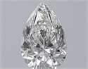 Natural Diamond 1.20 Carats, Pear with  Cut, F Color, SI2 Clarity and Certified by GIA