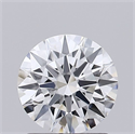 Lab Grown Diamond 1.14 Carats, Round with Ideal Cut, D Color, VVS2 Clarity and Certified by IGI