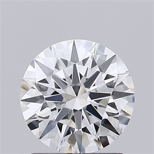 Picture of Lab Grown Diamond 1.14 Carats, Round with Ideal Cut, D Color, VVS2 Clarity and Certified by IGI