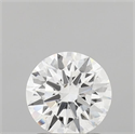 Lab Grown Diamond 1.23 Carats, Round with Ideal Cut, D Color, VS1 Clarity and Certified by IGI