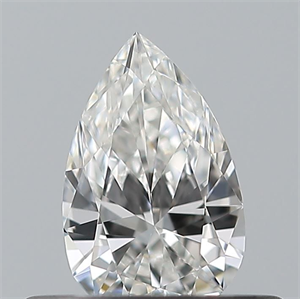 Foto Diamante Natural 0.30 quilates, De pera , Color F, claridad VVS1 y certificado GIA de