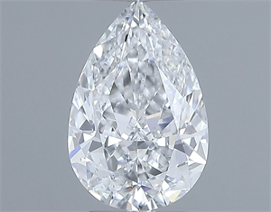 Foto Diamante Natural 0.50 quilates, De pera , Color E, claridad SI2 y certificado GIA de
