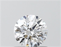 Del inventario de diamantes de laboratorio, 0.72 quilates, Redondo , Color D, claridad VVS2 y certificado IGI