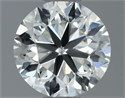 Natural Diamond 0.80 Carats, Round with Very Good Cut, I Color, VS1 Clarity and Certified by IGI