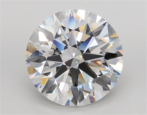 Picture of Lab Grown Diamond 11.04 Carats, Round with Ideal Cut, F Color, VVS2 Clarity and Certified by IGI