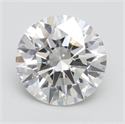 Lab Grown Diamond 2.67 Carats, Round with Excellent Cut, F Color, VS1 Clarity and Certified by IGI